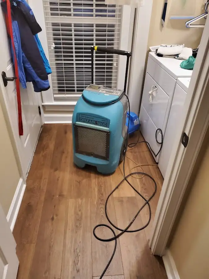 Commercial dehumidifier deployed for Flood Damage Cleanup in Mauldin
